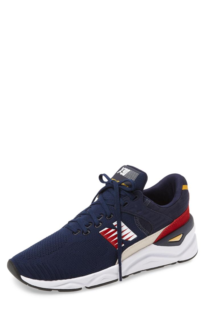Men's New Balance X-90 Sneaker .5 D - Blue