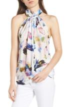 Women's Bishop + Young Elle Tie Neck Top - White