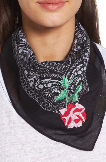 Women's Collection Xiix Rock & Rose Bandana