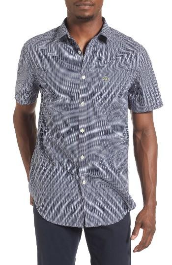 Men's Lacoste Slim Fit Print Sport Shirt