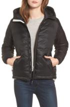 Women's Canada Goose Camp Water Resistant 750-fill-power Down Fusion Fit Packable Hoodie (10-12) - Black