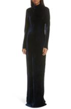 Women's Nili Lotan Genevieve Velvet Maxi Dress - Blue