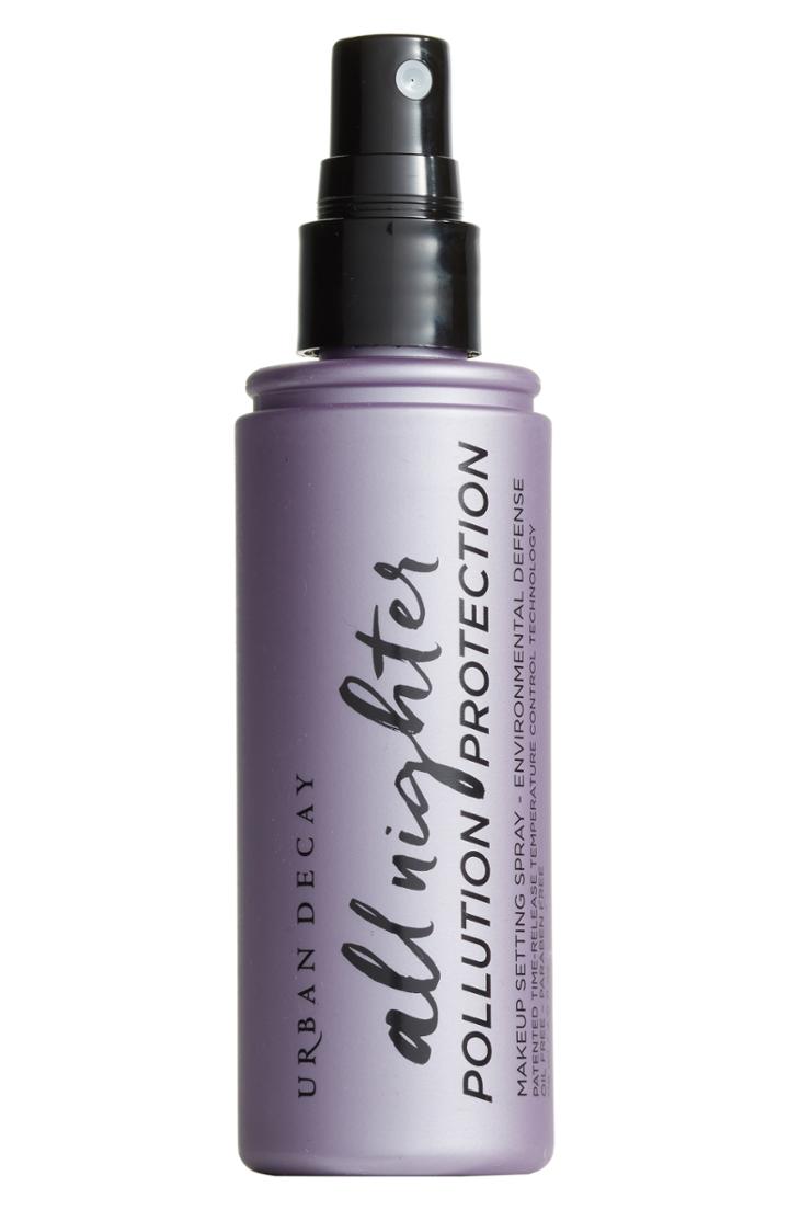 Urban Decay All Nighter Pollution Protection Environmental Defense Makeup Setting Spray