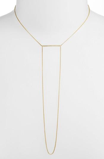 Women's Bony Levy Drama Bar Pendant Necklace (nordstrom Exclusive)