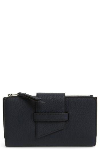 Women's Allsaints Ray Leather Wallet - Blue
