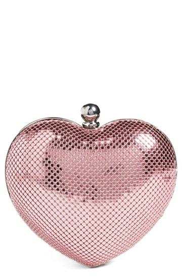 Whiting & Davis 'charity Heart' Minaudiere -