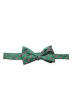 Men's Lazyjack Naughty Or Nice Silk Bow Tie, Size - Green