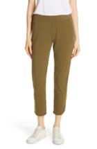 Women's Eileen Fisher Slim Crop Pants, Size - Green