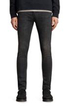 Men's Allsaints Print Skinny Fit Jeans