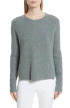 Women's Rag & Bone Francie Merino Wool Blend Sweater, Size - Blue/green
