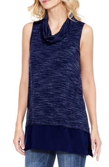 Women's Two By Vince Camuto Space Dye Knit Top - Blue