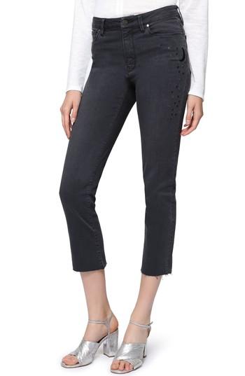 Women's Sanctuary Robbie Raw Hem Skinny Crop Jeans