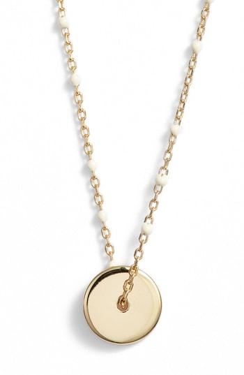 Women's Argento Vivo Enamel Bead Pendant Necklace