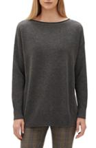 Women's Lafayette 148 New York Relaxed Cashmere Sweater - Black