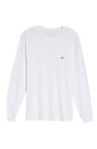 Men's Southern Tide Embroidered Long Sleeve T-shirt - White