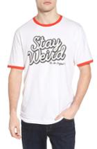 Men's Original Penguin Stay Weird T-shirt - White