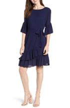 Women's Rebecca Minkoff Wendy Ruffle Dress, Size - Blue