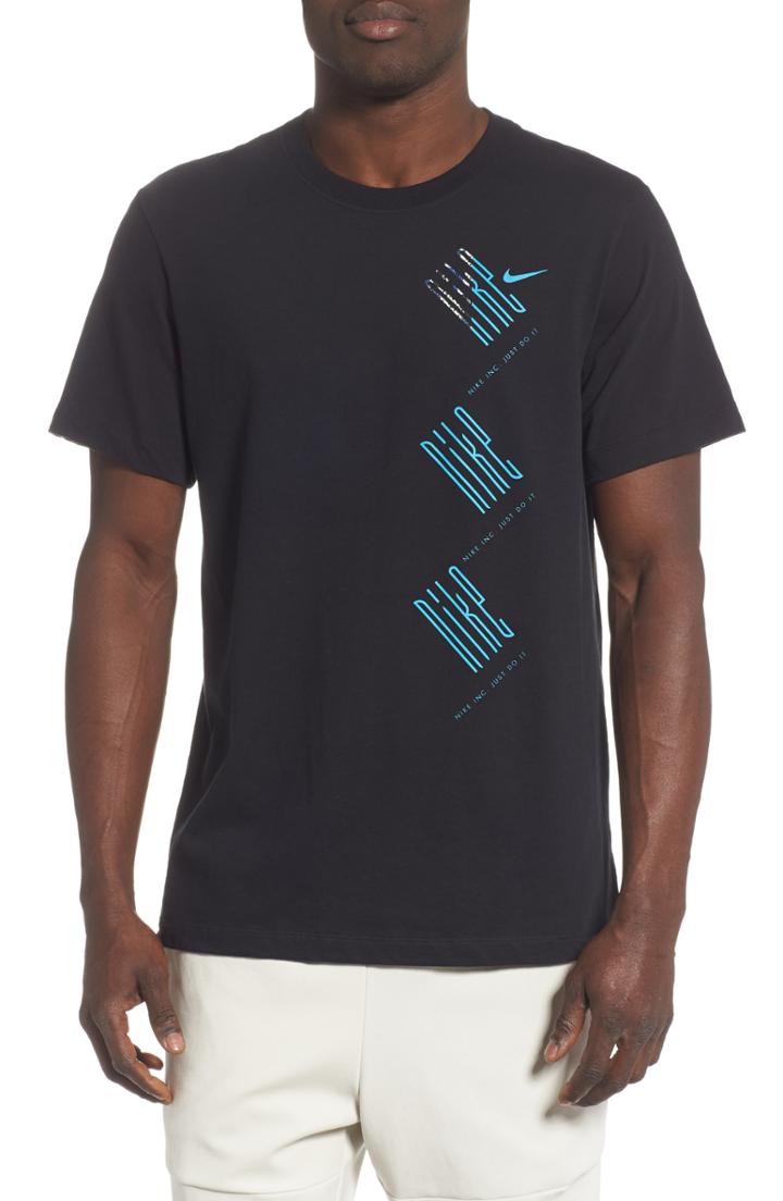 Men's Nike Dry Wild Run T-shirt R - Black