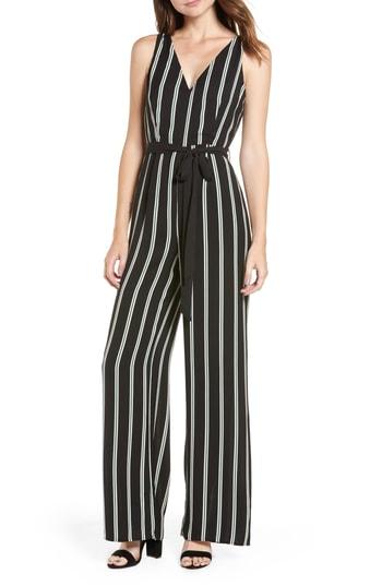 Women's Socialite Deep-v Jumpsuit - Green