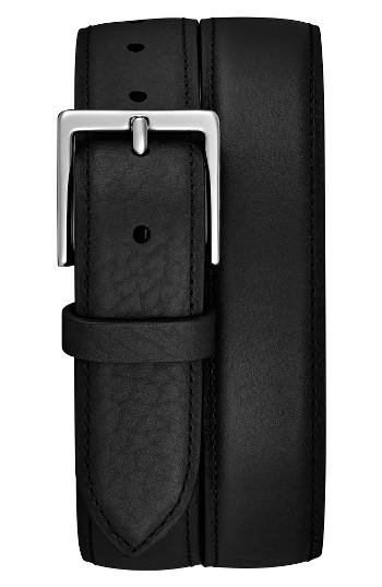 Men's Shinola Bombay Tab Leather Belt