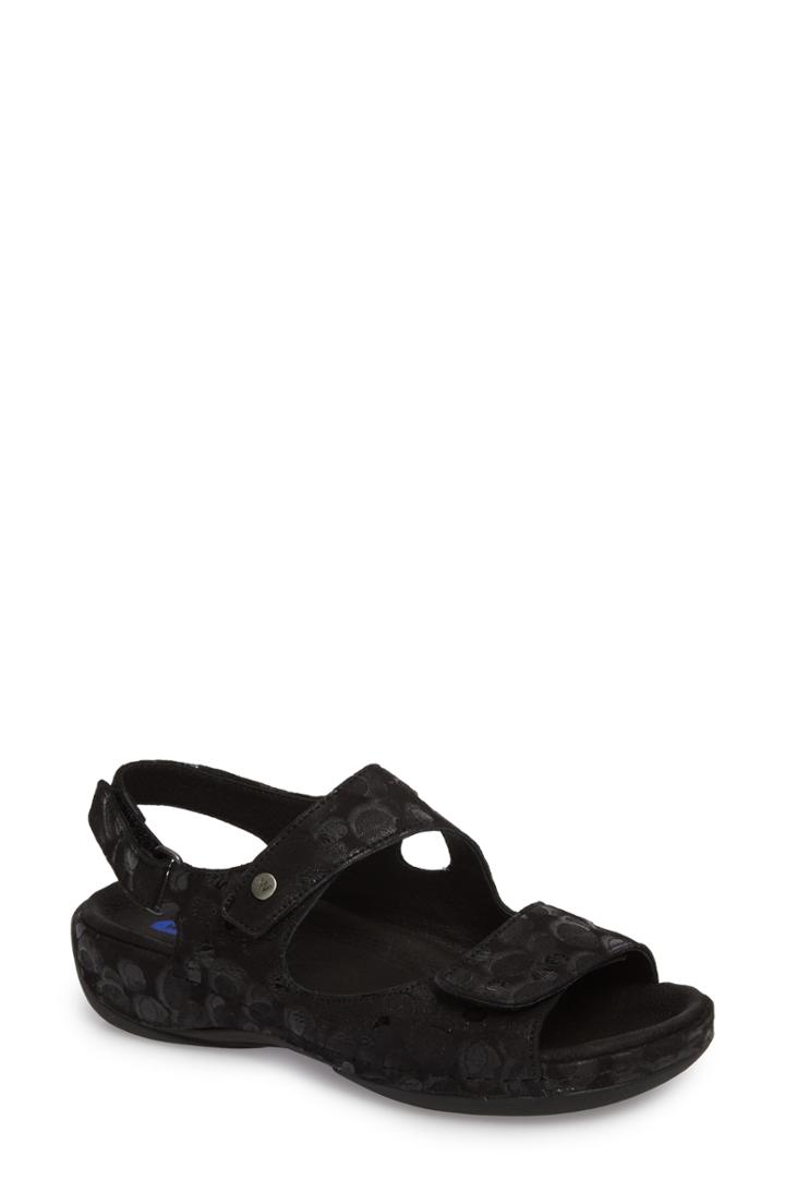 Women's Wolky Liana Sandal -7.5us / 38eu - Black
