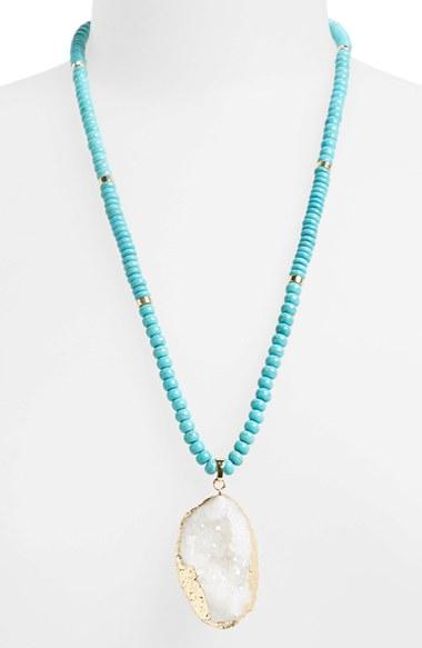 Women's Panacea Beaded Pendant Necklace