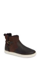 Women's Olukai Pehuea Pa'i Genuine Shearling Sneaker Boot M - Brown