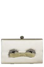 Badgley Mischka Autumn Clutch - Ivory