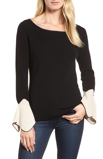 Women's Nic+zoe Crystal Cuff Top - Black