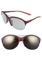 Women's Nike Flex Momentum 66mm Sunglasses - Matte Night Maroon