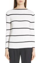 Women's Max Mara Comma Stripe Sweater - Ivory