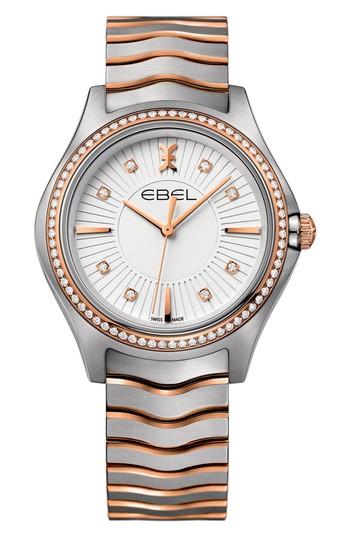 Women's Ebel Wave Bracelet Watch, 35mm