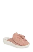 Women's Jeffrey Campbell Tibow Platform Slide Sneaker .5 M - Pink