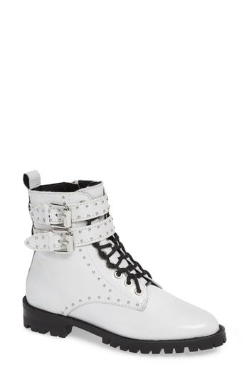 Women's Rebecca Minkoff Jaiden Stud Bootie M - White