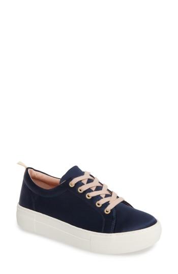 Women's Jslides Amber Platform Sneaker .5 M - Blue
