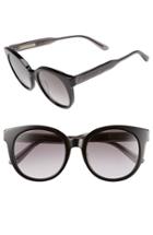 Women's Bottega Veneta 52mm Sunglasses - Black/ Grey/ Smoke