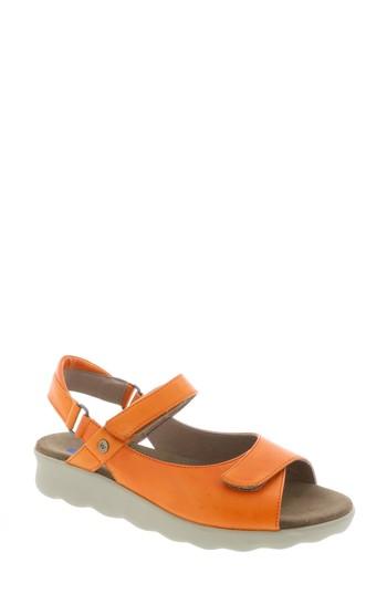 Women's Wolky Pichu Quarter Strap Sandal -7.5us / 38eu - Orange