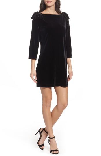 Women's French Connection Aurore Velvet Shift Dress