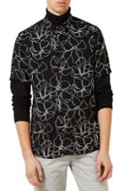 Men's Topman Classic Fit Floral Shirt