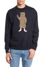 Men's Altru Bear In Socks Sweatshirt, Size - Blue