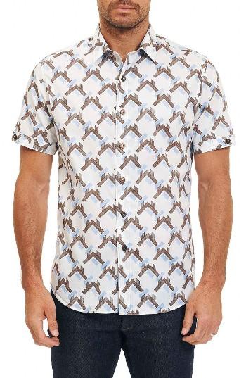 Men's Robert Graham Pappu Print Sport Shirt