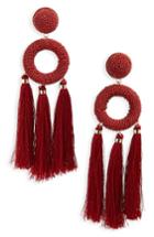 Women's Natasha Seed Bead Tassel Earrings
