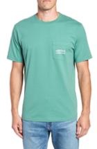 Men's Vineyard Vines Linear Bluefish Pocket T-shirt - Green