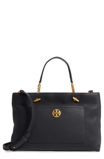 Tory Burch Chelsea Leather Satchel -