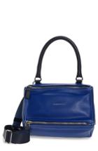 Givenchy Small Pandora Degrade Leather Satchel - Blue