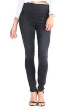 Women's Level 99 Devon Pull On Skinny Jeans - Black