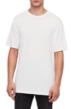 Men's Allsaints Satum Longline T-shirt - White