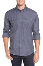 Men's Coastaoro Main Street Check Flannel Shirt, Size - Blue