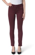 Women's Nydj Ami High Waist Colored Stretch Skinny Jeans - Burgundy