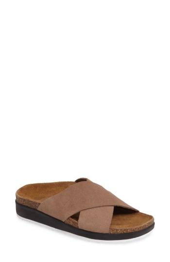 Women's Aetrex Dawn Slide Sandal -6.5us / 36eu - Beige